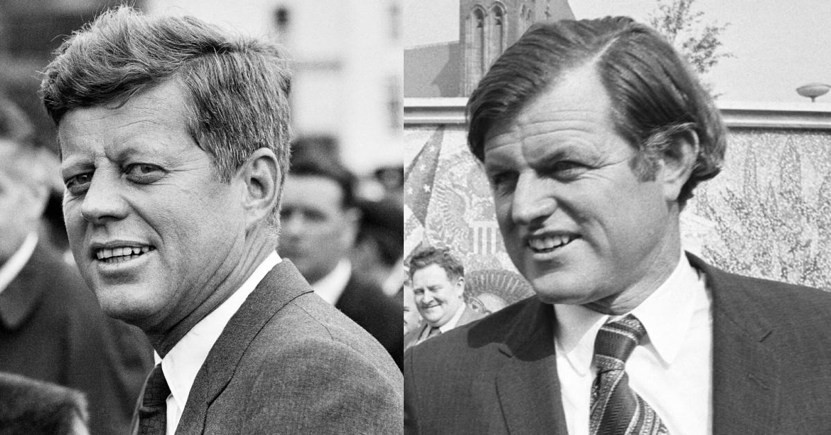 Photo of JFK, Ted Kennedy