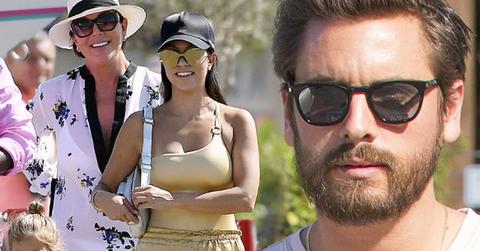 Kardashians Costa Rica Vacation Kourtney Scott Disick Joins Pics
