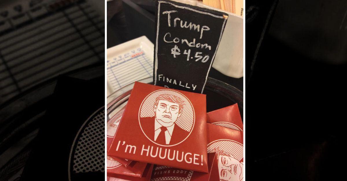 Photo of Donald Trump condom