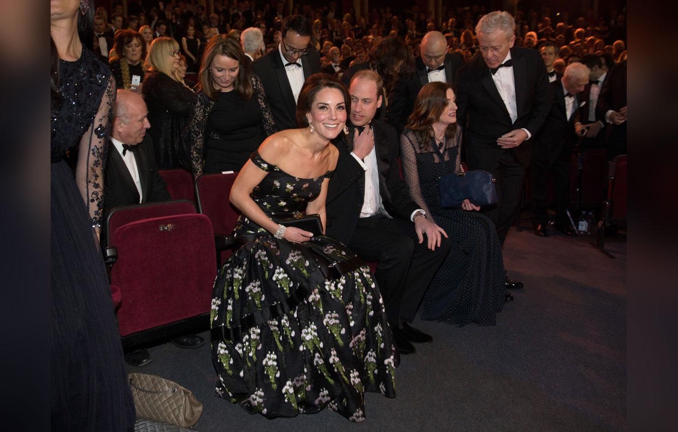 Kate Middleton Scary Skinny Prince William Baftas