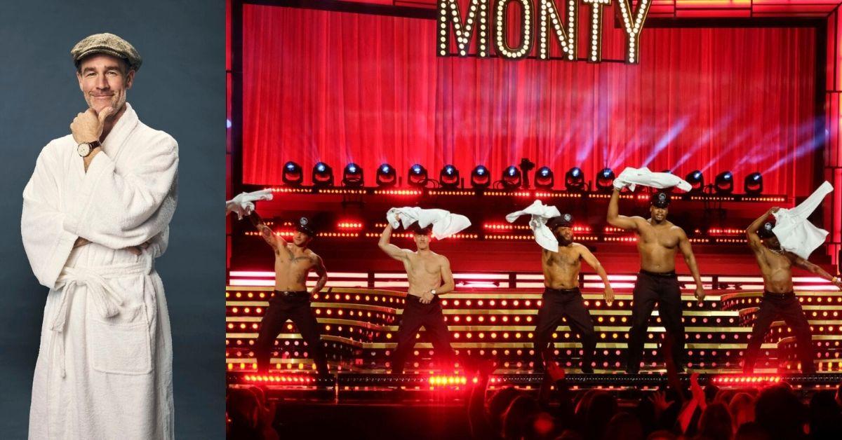 James Van Der Beek and Full Monty Cast