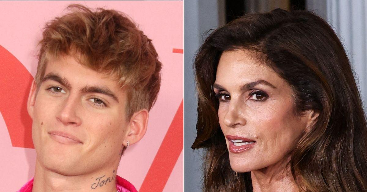 picture of Presley Gerber and Cindy Crawford