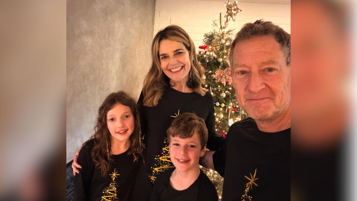 Photo of Savannah Guthrie and Family