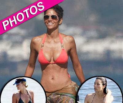 //halle berry bikini _ _