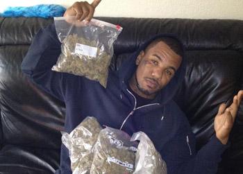 //the game tweet photo marijuana