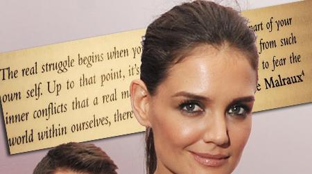 //katie holmes twitter