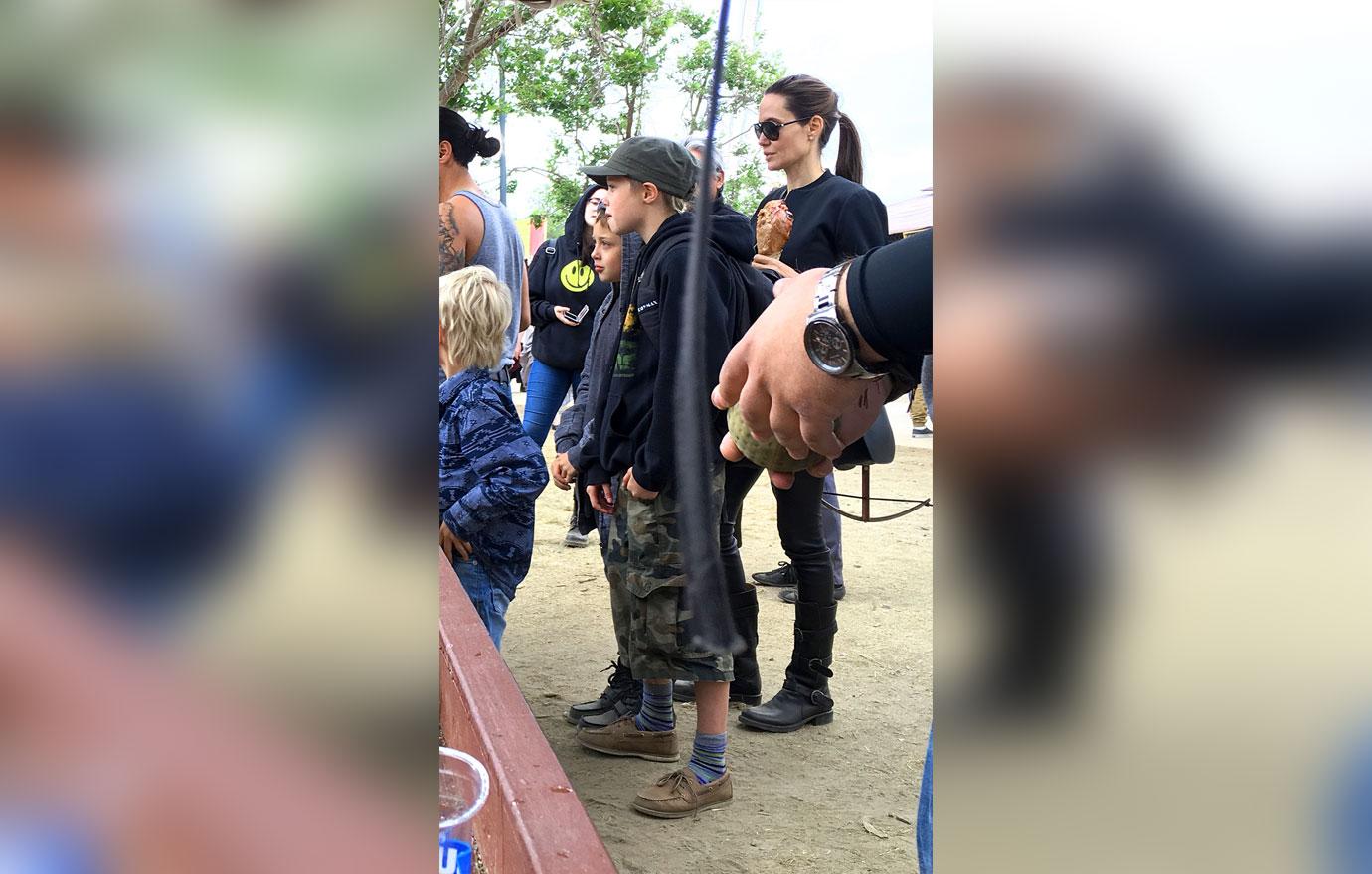 Angelina Jolie Scary Skinny Divorce Renaissance Faire