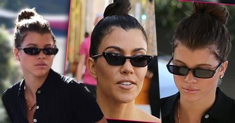//Sofia Richie Kourtney Kardashian Feuding pp