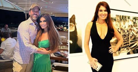 Split photos of Donald Trump Jr. and Kimberly Guilfoyle, Kimberly Guilfoyle