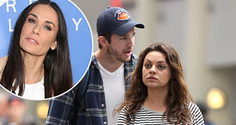 //demi moore ashton kutcher mila kunis