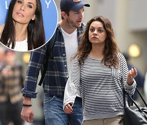 Moore Information! Ashton Kutcher Called Ex Demi Moore To ...
