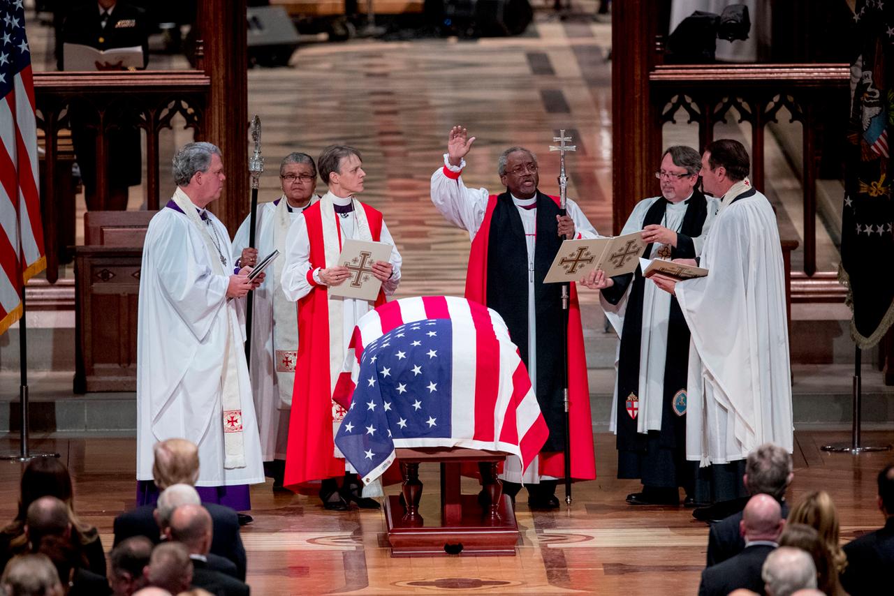 George H. W. Bush Funeral Service: See The Photos