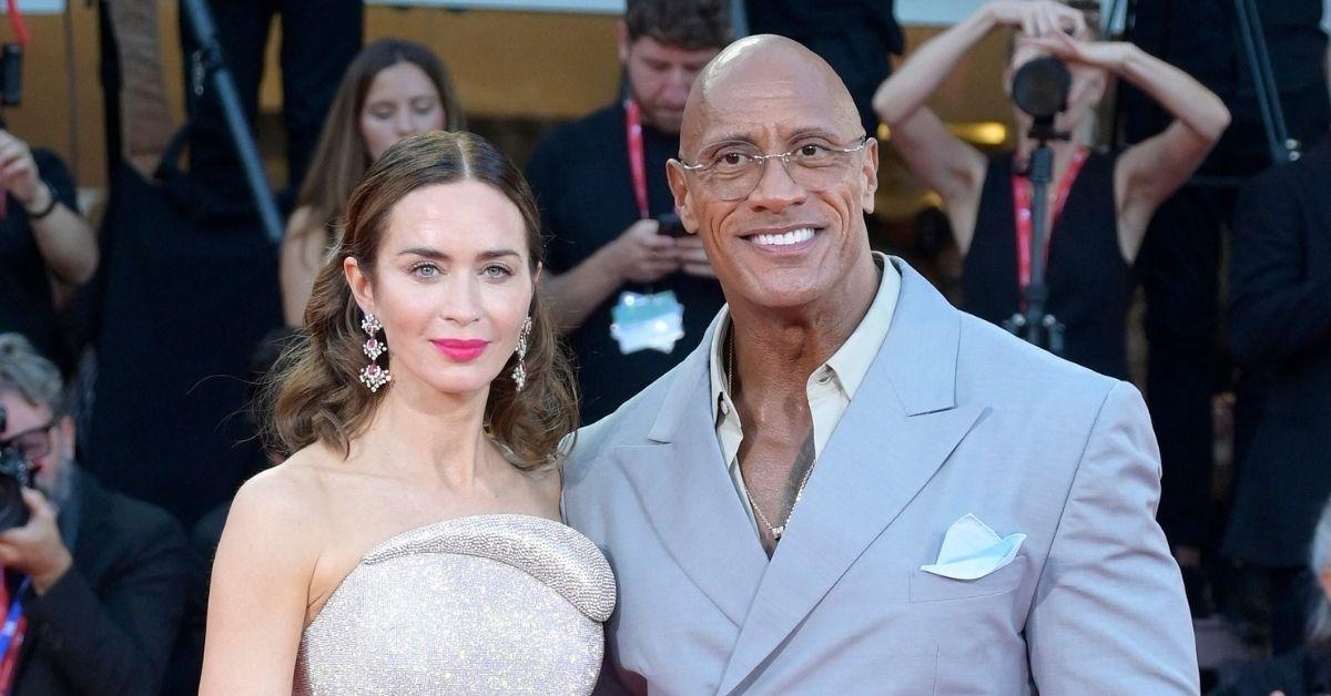 picture of Dwayne Johnson and Emily Blunt