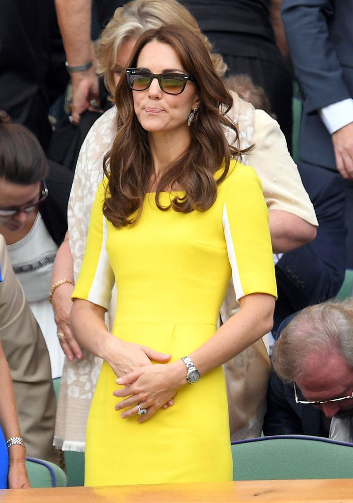 Kate Middleton Scary Skinny Legs Dress Wimbledon