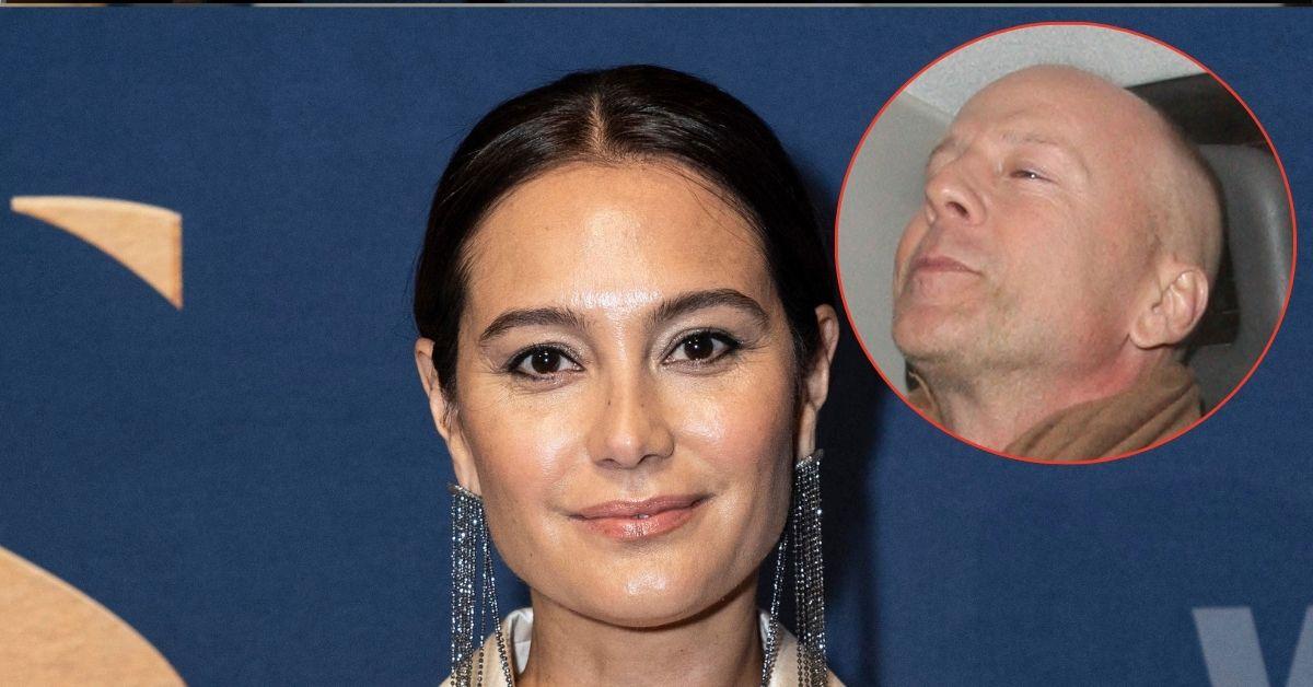 Composite photo of Emma Heming Willis and Bruce Willis