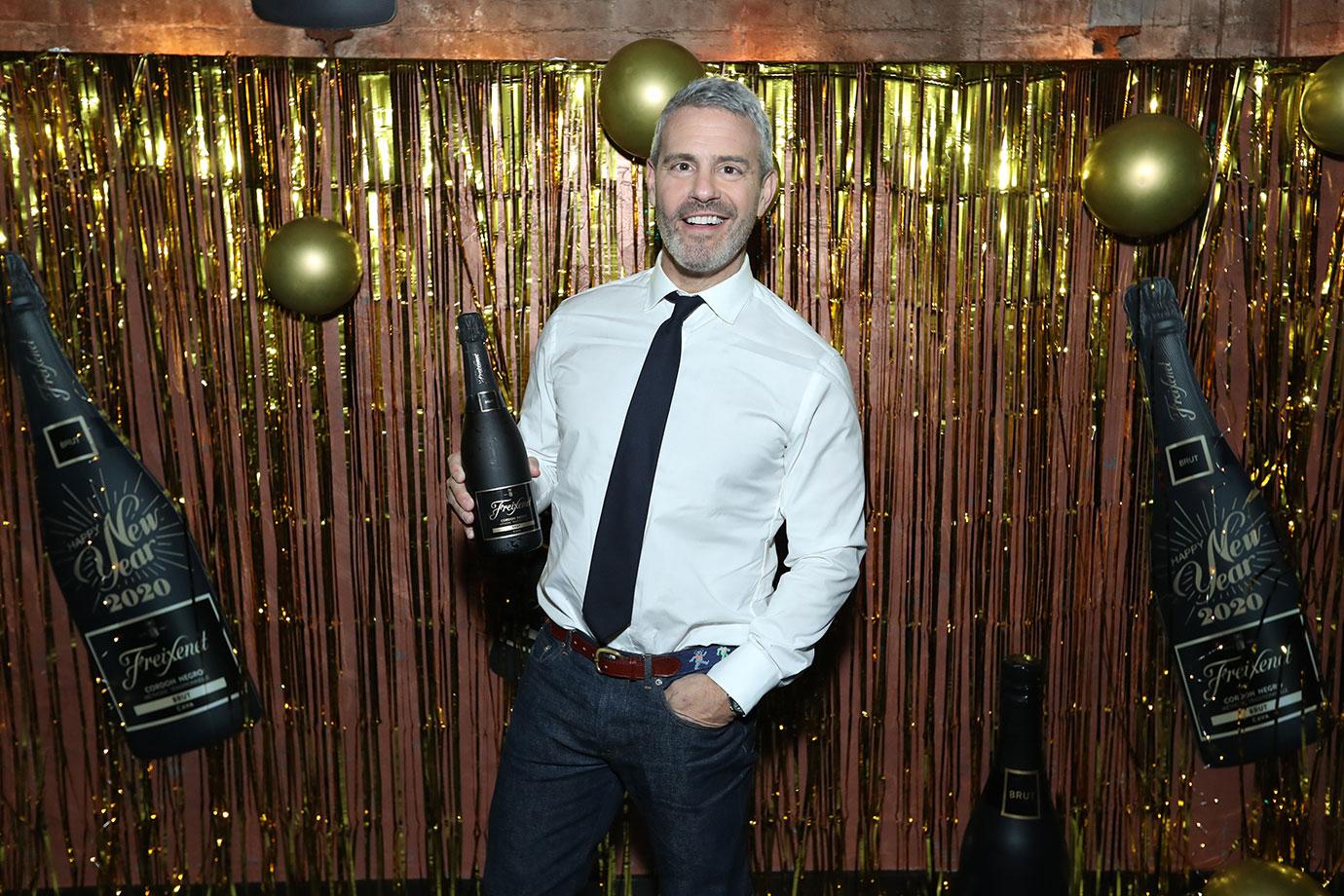 Bravo TV's Andy Cohen hosts a New Years celebration at TAO in New York City with Freixenet Cava.