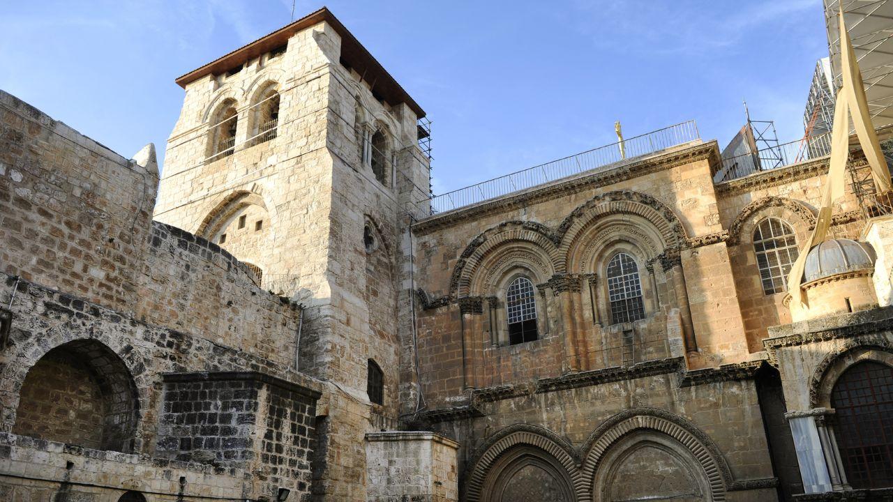 Emperor Constantine's workers reportedly built a shrine around the burial site in the 300s.