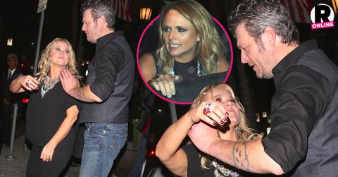 Blake Shelton Miranda Lambert Divorce Grammys Fight