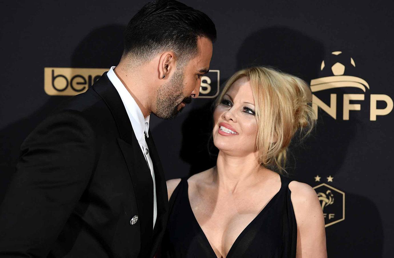 Pamela Anderson & World Cup Soccer Adil Rami Boy Toy Loved Up In France