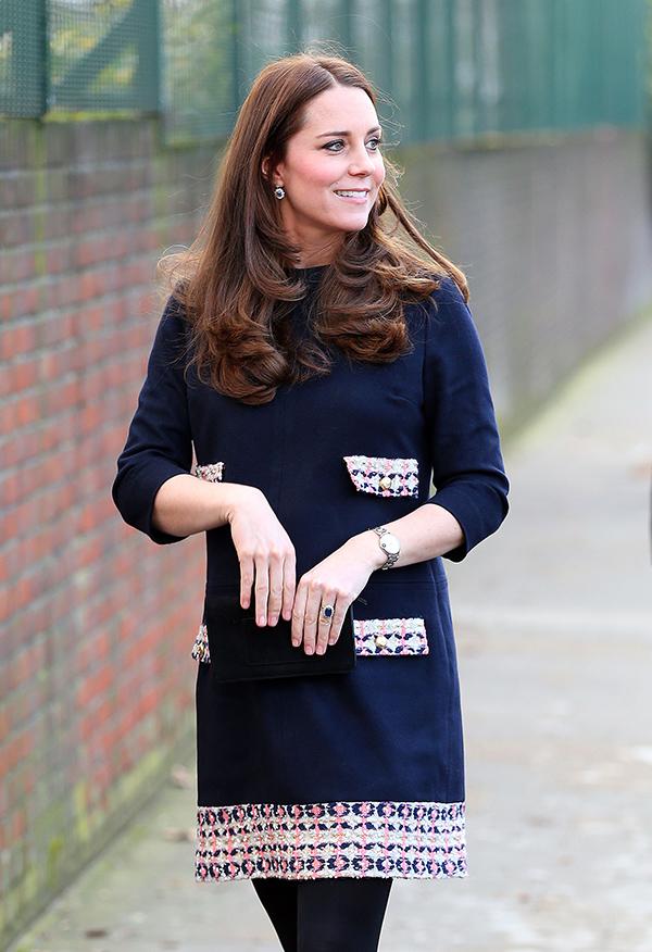 Royal Baby Bump! Pregnant Princess Kate Middleton Shows Off Her ...