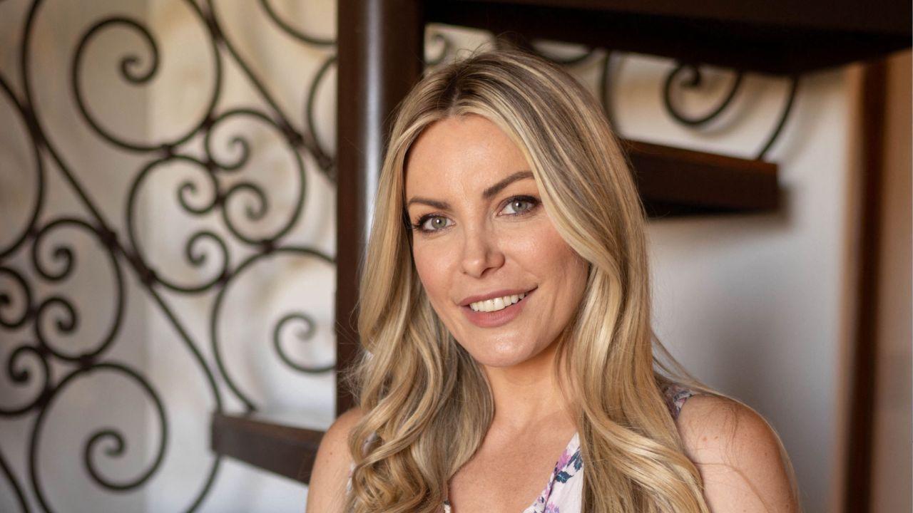 image of Crystal Harris said her family life and childhood may have contributed to why she married Hugh Hefner.
