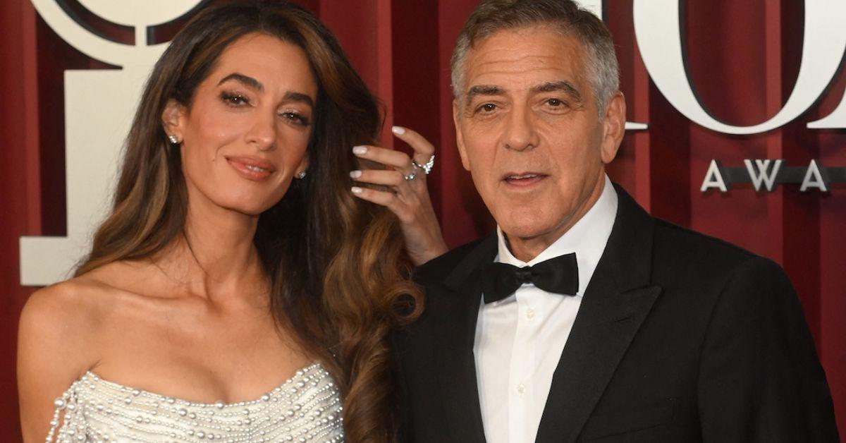 Photo of George Clooney, Amal Clooney