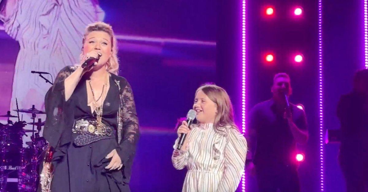 Kelly Clarkson and daughter River