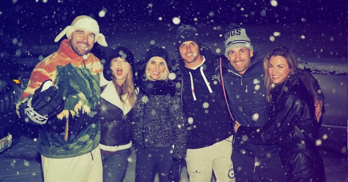 Photo of Travis Kelce and Taylor Swift