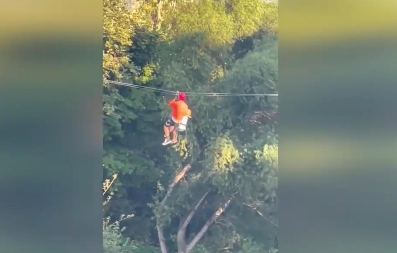 6-year-old Boy Falls 40 Feet After Zipline Harness Snaps