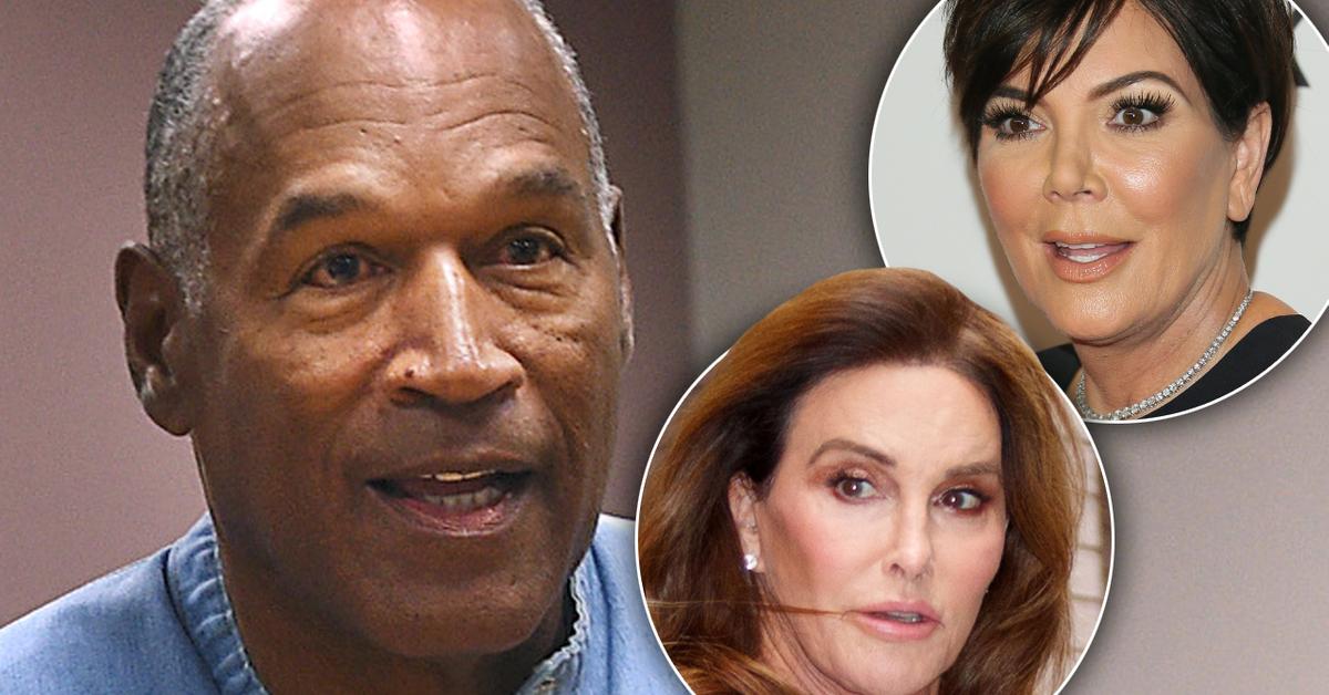 Kris & Caitlyn Jenner ‘Terrified’ Over OJ Simpson’s Prison Release