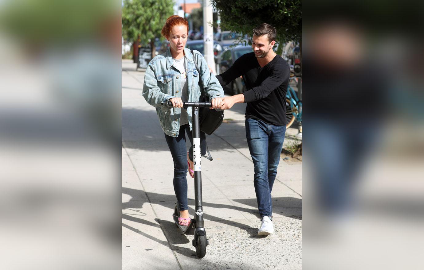 Kendra Wilkinson Gets Close To New Man On Scooter Date