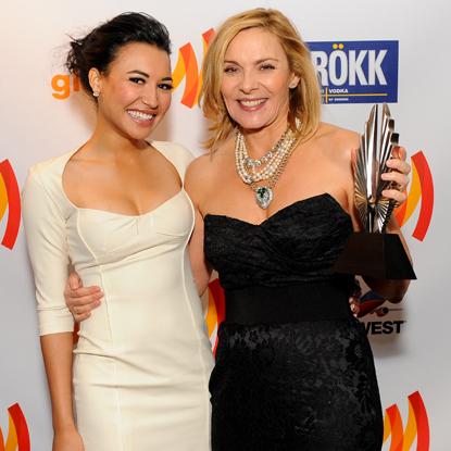 //naya_rivera_and_kim_cattrall_at_glaad_media_awards_ _