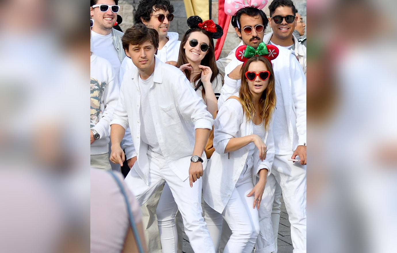 Carrie Fisher's Daughter Billie Lourd Visits Disneyland With Boyfriend