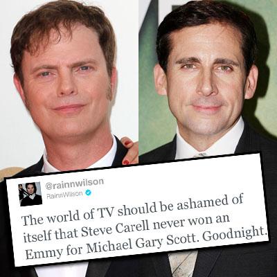Rainn Wilson: TV Should Be ‘Ashamed’ For Not Giving Steve Carell An Emmy