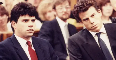 Composite picture of Erik and Lyle Menendez