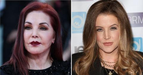 Photo of Priscilla Presley, Lisa Marie Presley