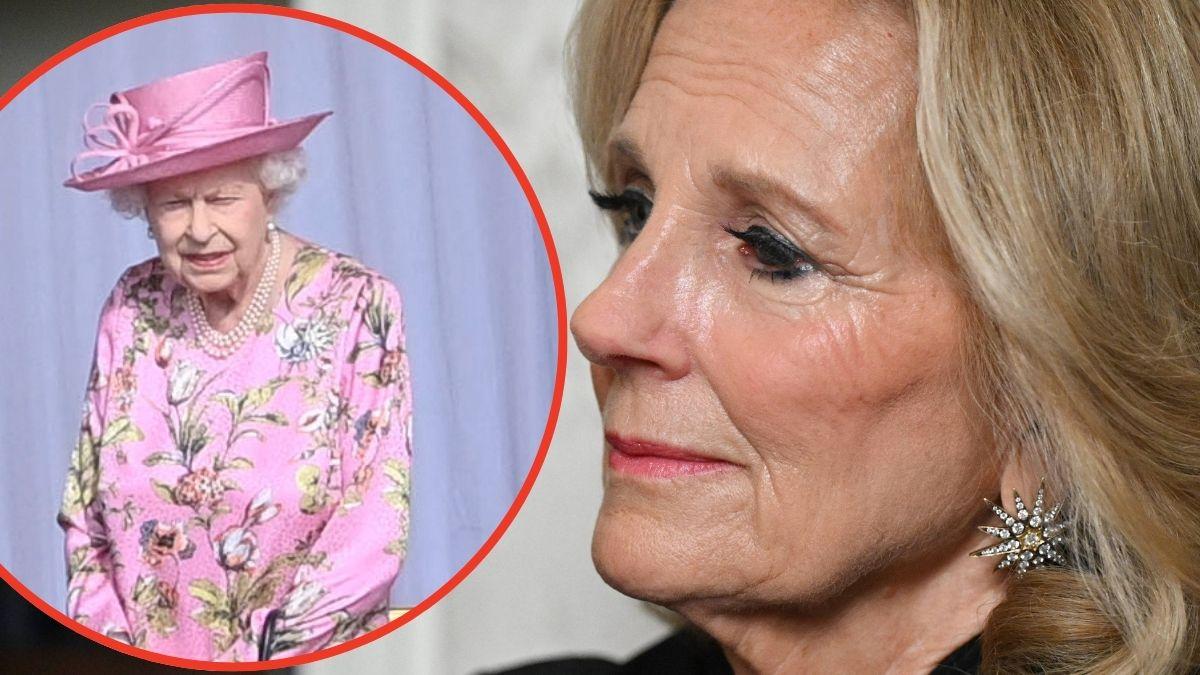 Photo of Jill Biden ann Queen Elizabeth