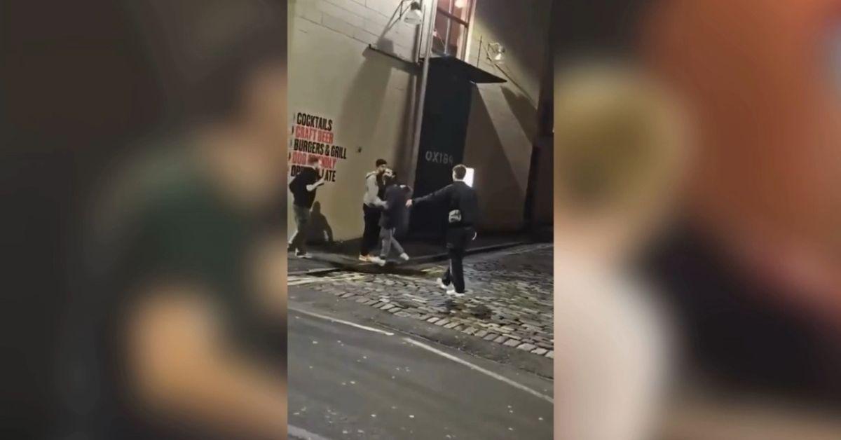 shia labeouf scotland brawl caught video