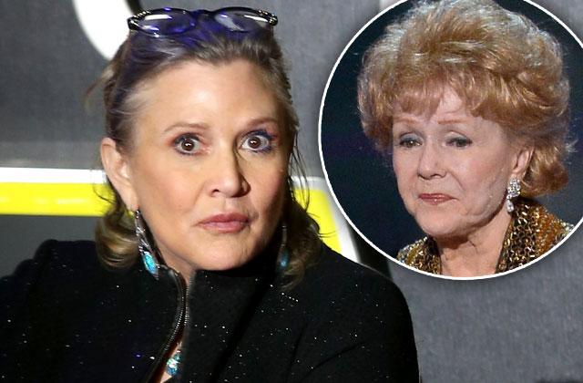 carrie fisher heart attack debbie reynolds update