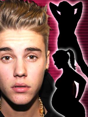 //justin bieber secret woman pregnant cover up exposed tall