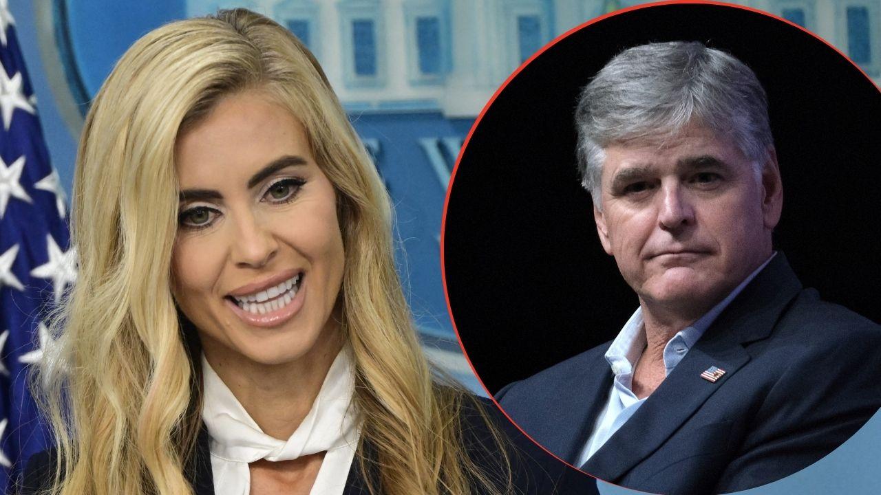 split image of Katie Zacharia and Sean Hannity