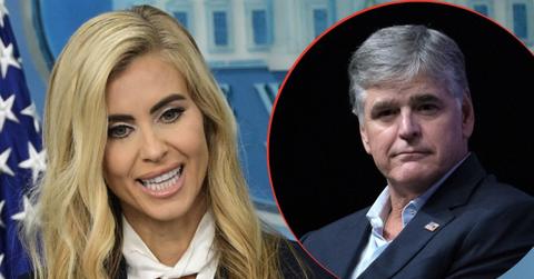 split image of Katie Zacharia and Sean Hannity