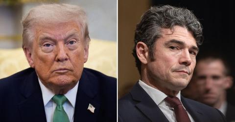 Photo of Donald Trump, Joe Kent