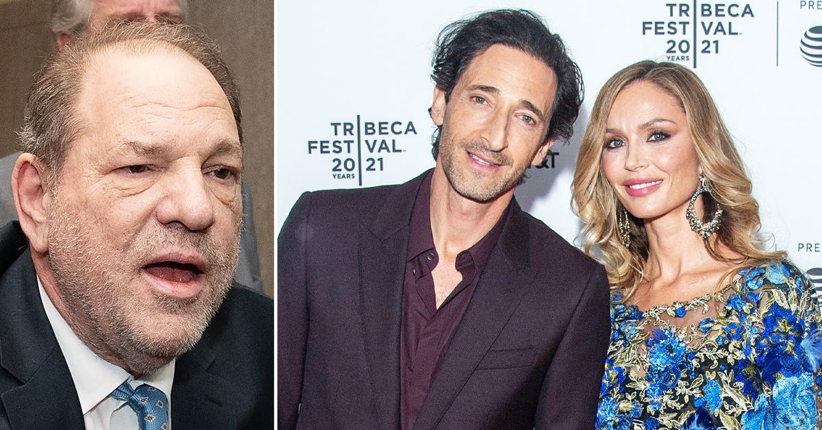 Adrien Brody Is Playing Daddy To Harvey Weinstein's Kids As He Rots