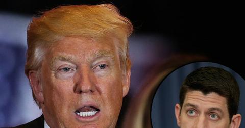 //donald trump heightens feud paul ryan house speaker pp