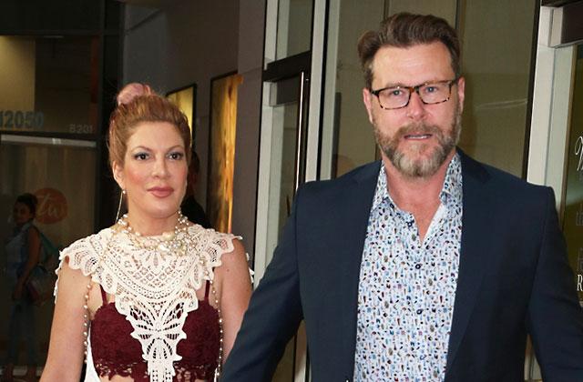 //tori spelling pregnant dean mcdermott broke renew wedding vows pp