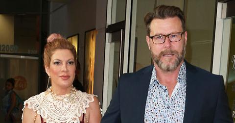 //tori spelling pregnant dean mcdermott broke renew wedding vows pp