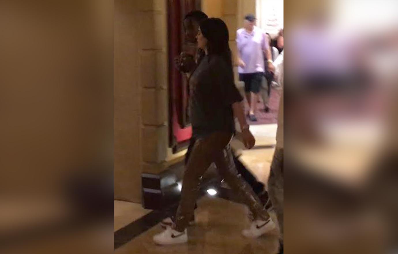 Kylie Jenner Jets Into Vegas To Be With Travis Scott