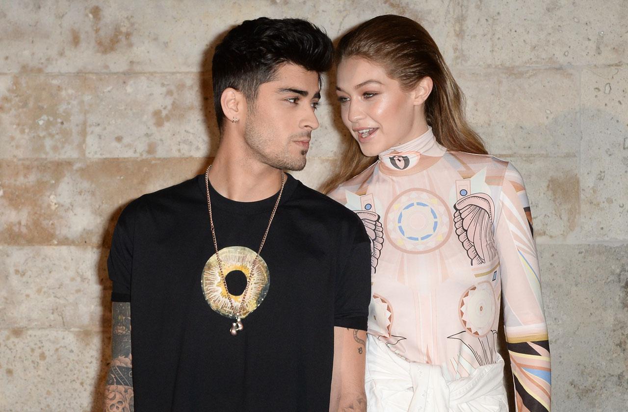 //zayn malik girlfriend gigi hadid pp