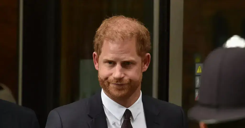 prince harry left reeling